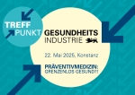 Logo der Veranstaltung TREFFpunkt Gesundheitsindustrie 2025 mit Link zur Veranstaltungswebsite